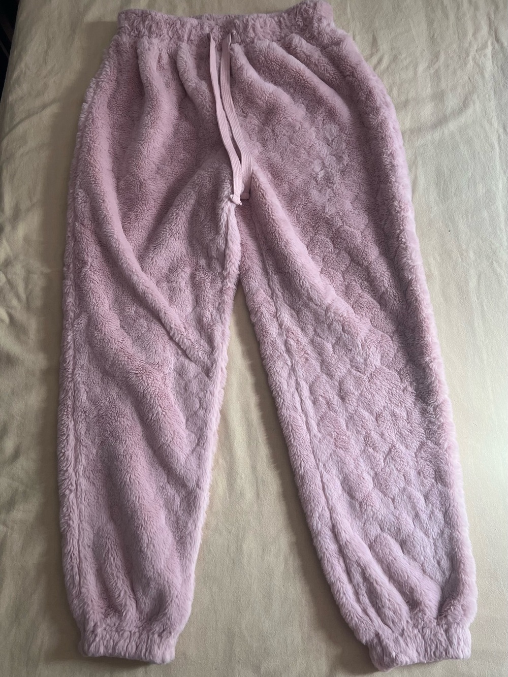 No Boundaries Lavender Plush Fleece Pajama Pants